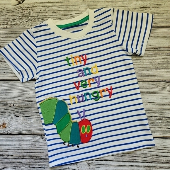 The Very Hungry Caterpillar T-Shirt Back To School Outfit Birthday Outfit - Picture 2 of 8
